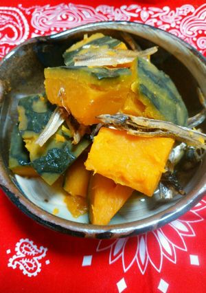 煮干しもパクパク！かぼちゃの煮物☆-レシピのメイン写真