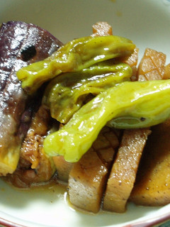 なすとこんにゃくの甘辛煮物-レシピのメイン写真