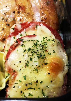 トマトのパン粉チーズ焼き-レシピのメイン写真
