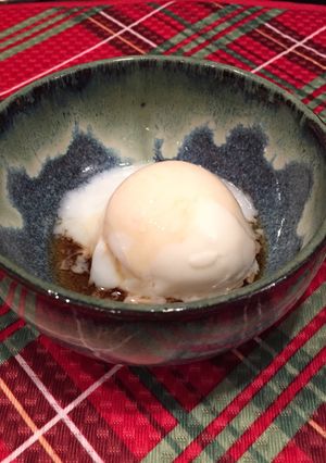 炊飯器の保温ボタンで簡単温泉卵！23分！-レシピのメイン写真