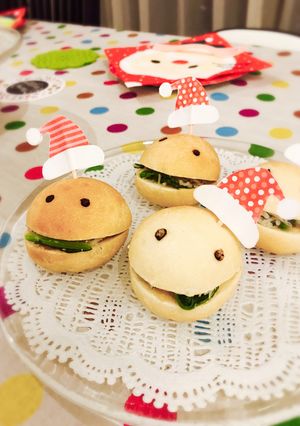 簡単☆しらすと菜の花の味噌ミニバーガー-レシピのメイン写真