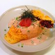 玄米 和風めんたいクリームオムライス