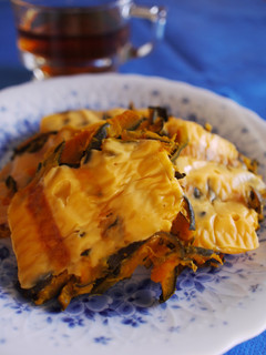 かぼちゃの皮のチーズ焼き-レシピのメイン写真