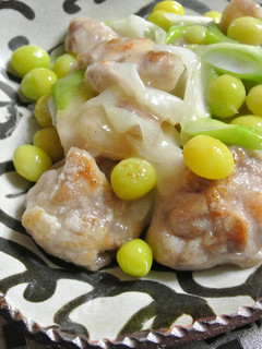 鶏肉とぎんなんの中華風炒め☆-レシピのメイン写真
