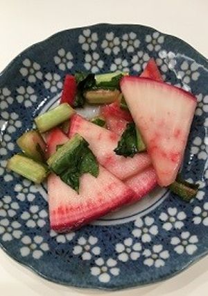 桃かぶ（ピーチかぶ）の甘酢漬け-レシピのメイン写真