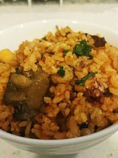 タコとトマトの炊き込みご飯-レシピのメイン写真