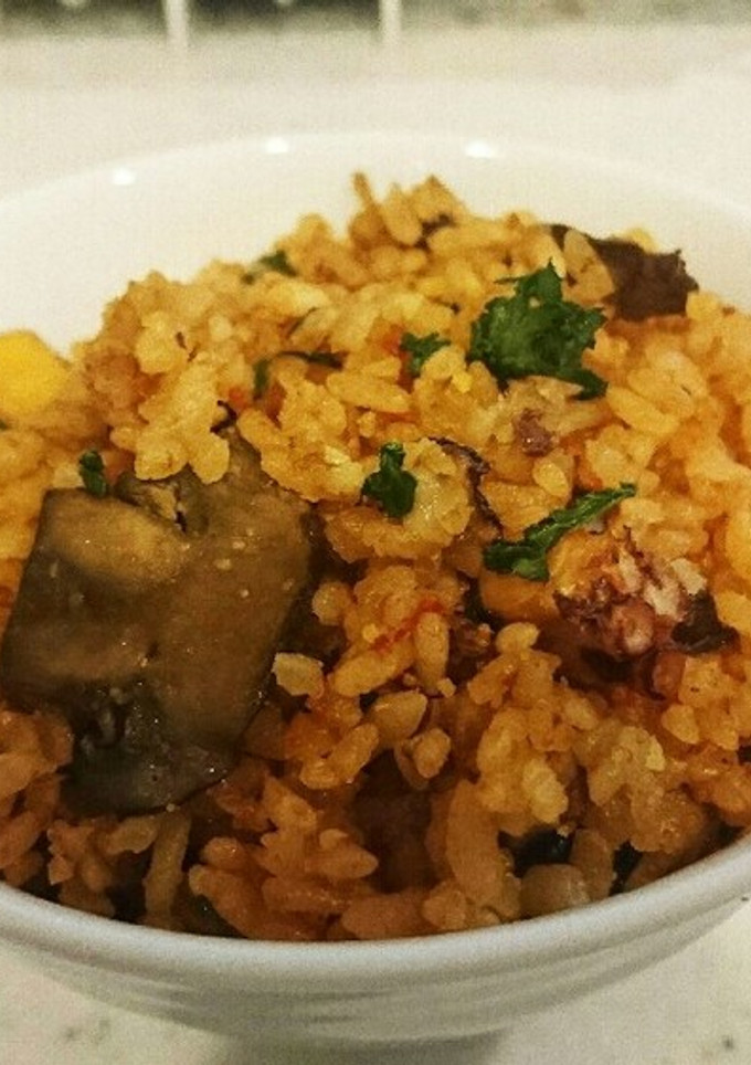 タコとトマトの炊き込みご飯-レシピのメイン写真