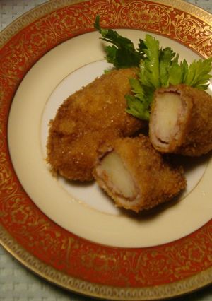 りんごの肉巻き-レシピのメイン写真