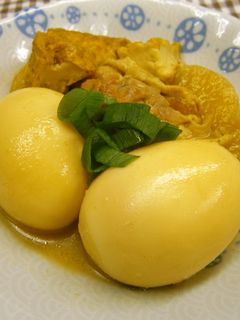 鶏肉とたまごと大根と厚揚げ豆腐の味噌煮-レシピのメイン写真