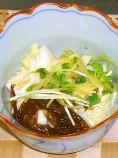 長芋ともずくのネバネバ和え★わさび醤油で-レシピのメイン写真