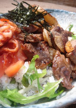おうちカフェ☆ステーキ丼-レシピのメイン写真
