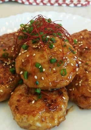 照り照り豆腐入りつくね-レシピのメイン写真