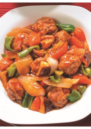 野菜たっぷり！肉団子の酢豚風-レシピのメイン写真