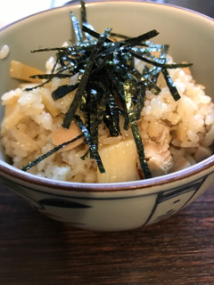 タケノコと鶏の炊き込みご飯-レシピのメイン写真