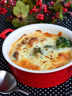 鶏むね肉ときのこのグラタン【作り置き】-レシピのメイン写真