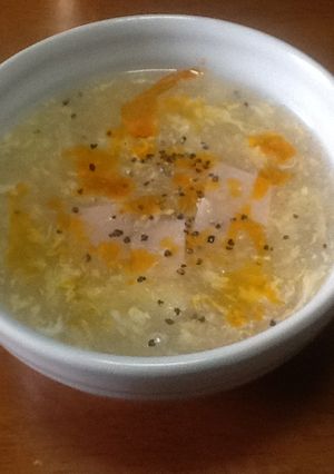 ハムと大根おろしの☆とろとろスープ-レシピのメイン写真