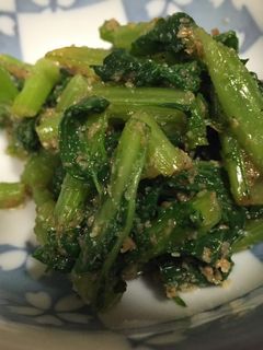 中島菜の胡麻和え-レシピのメイン写真