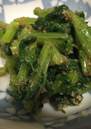 中島菜の胡麻和え-レシピのメイン写真
