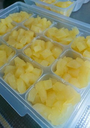離乳食◎りんご(中期・後期)-レシピのメイン写真