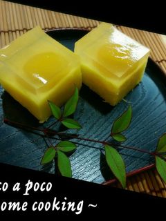 華やか☆栗きんとんの寒天寄せ-レシピのメイン写真