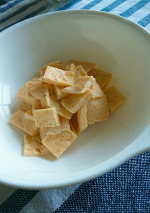 離乳食◎豆腐と卵のレンジ蒸し-レシピのメイン写真