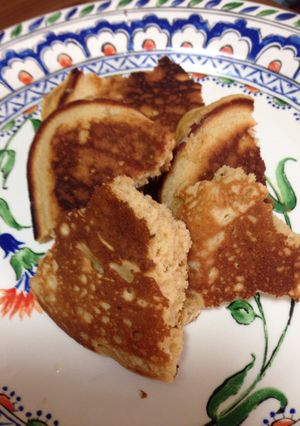 バナナときな粉のパンケーキ-レシピのメイン写真