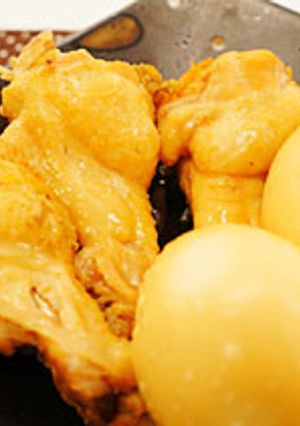 手羽元とゆで卵のマーマレード煮-レシピのメイン写真