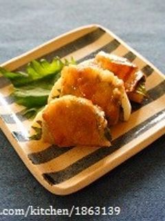 さっぱり照り焼き☆長いもと大葉の豚肉巻-レシピのメイン写真