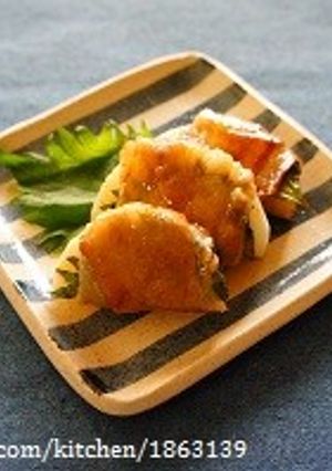 さっぱり照り焼き☆長いもと大葉の豚肉巻-レシピのメイン写真