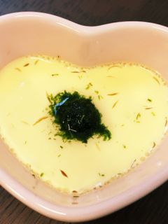 卵黄のみ!離乳食後期❀茶碗蒸し-レシピのメイン写真