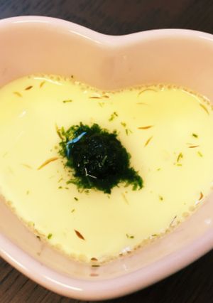 卵黄のみ！離乳食後期❀茶碗蒸し-レシピのメイン写真