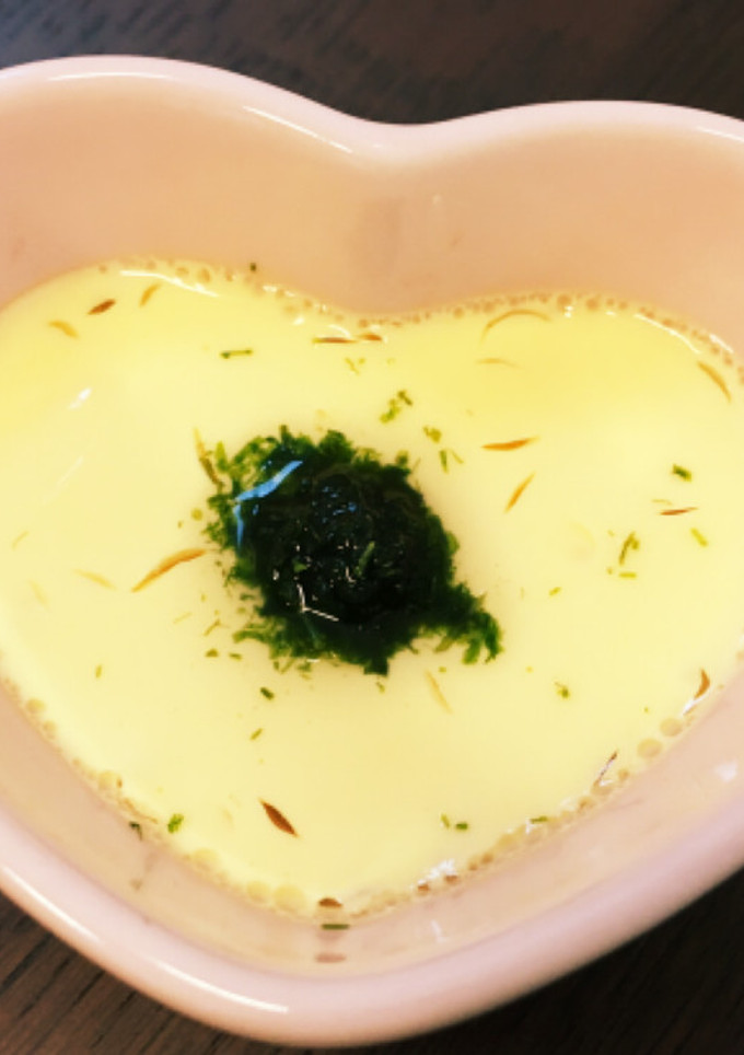 卵黄のみ！離乳食後期❀茶碗蒸し-レシピのメイン写真