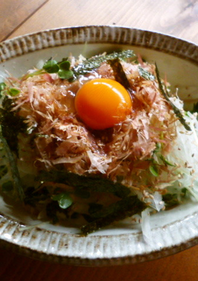 玉ねぎとカイワレの和風サラダ♪-レシピのメイン写真
