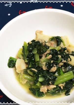 すぐ出来る!雪菜とツナの炒め煮-レシピのメイン写真
