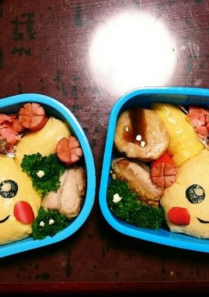 ピカチュウ　キャラ弁-レシピのメイン写真
