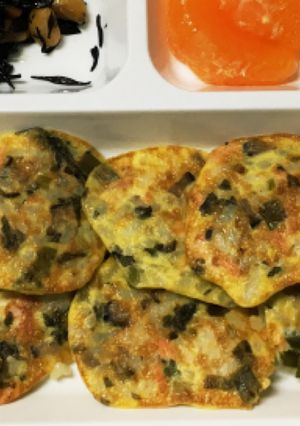 離乳食に☆鮭と野菜のごはんピカタ-レシピのメイン写真