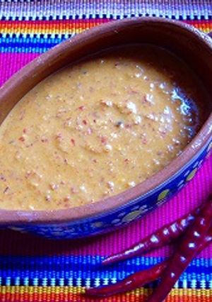 Salsa de Cacahuate-レシピのメイン写真