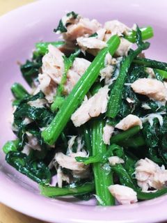 春菊とシーチキンの和え物☆-レシピのメイン写真