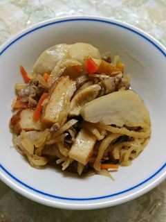 里芋とさつま揚げで♪切り干し大根の煮物☆-レシピのメイン写真