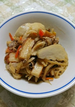 里芋とさつま揚げで♪切り干し大根の煮物☆-レシピのメイン写真