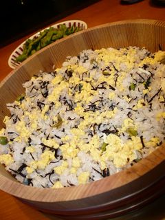 だだちゃ豆(枝豆)とひじきの混ぜご飯-レシピのメイン写真