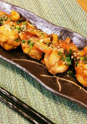 味付け簡単！鶏肉のBBQソース焼き-レシピのメイン写真
