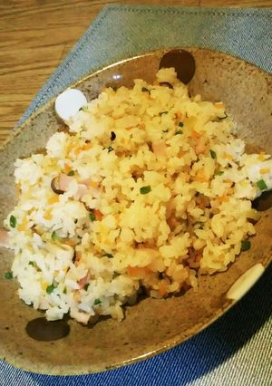 簡単ランチ☆シチュールーでピラフ風炒飯♪-レシピのメイン写真
