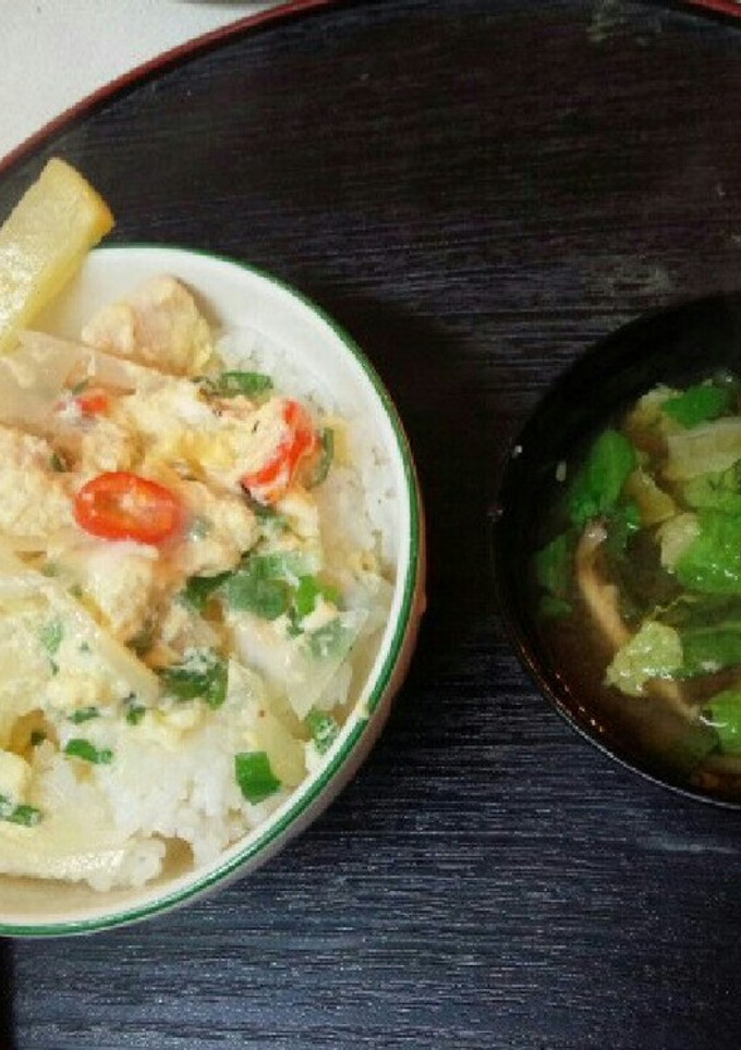 親子丼（血管ダイエット食1034）-レシピのメイン写真