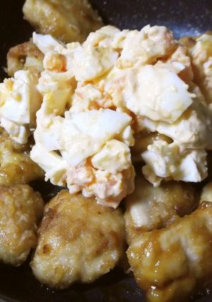照り焼きチキンのタルタルのせ★-レシピのメイン写真