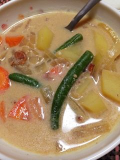 豆乳味噌スープ-レシピのメイン写真