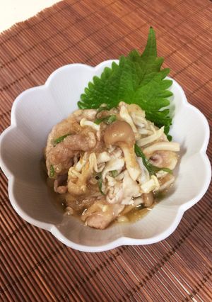 つるんと食感のいい豚しゃぶ肉のみぞれ和え-レシピのメイン写真