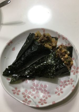 給食一番人気 肉味噌納豆-レシピのメイン写真