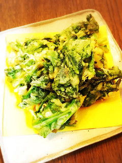 簡単!かぶの葉かき揚げ-レシピのメイン写真