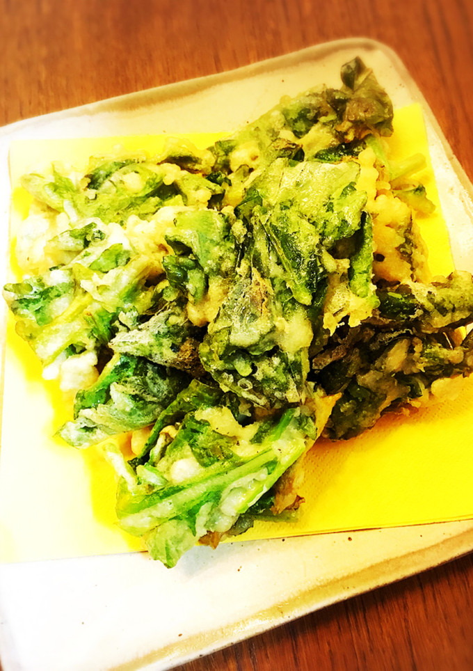 簡単！かぶの葉かき揚げ-レシピのメイン写真